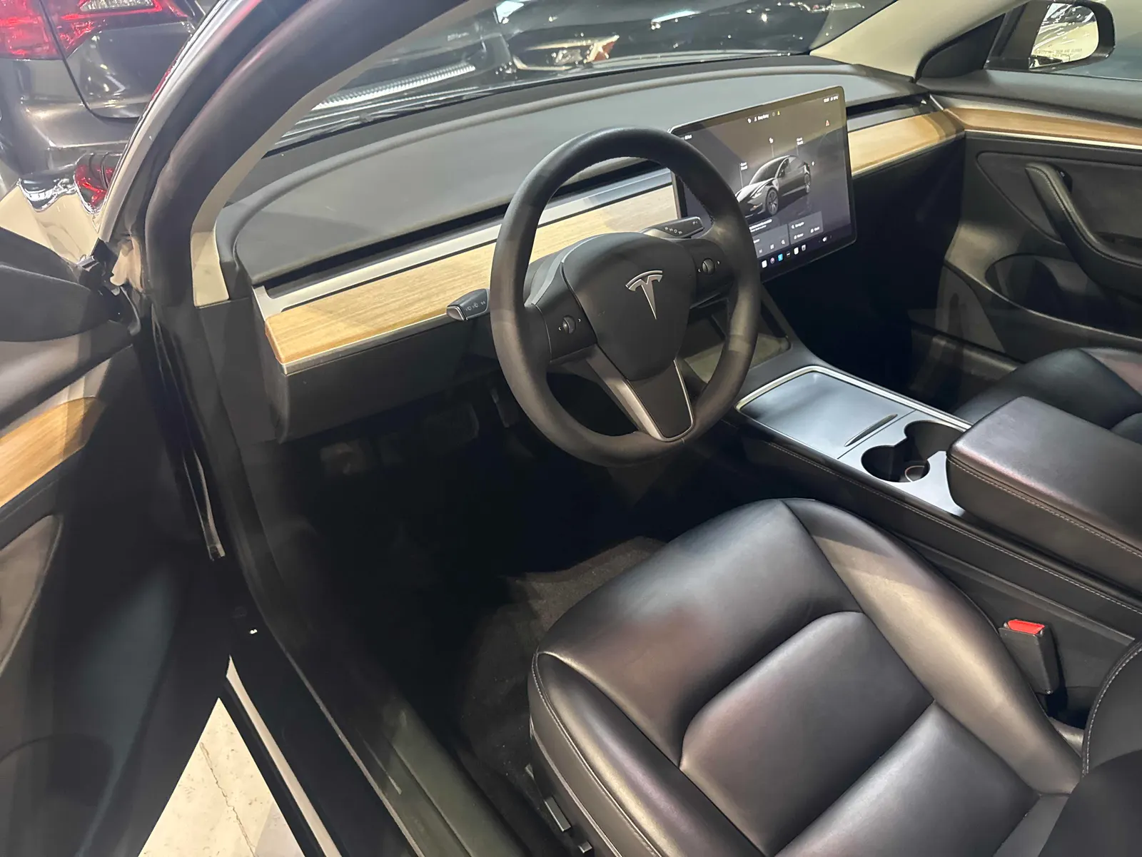 Interior driver side