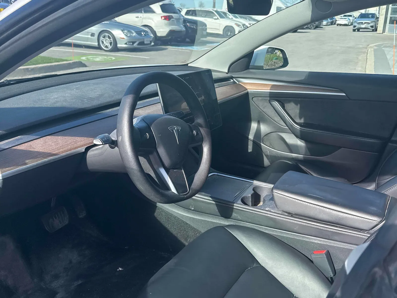 Interior driver side