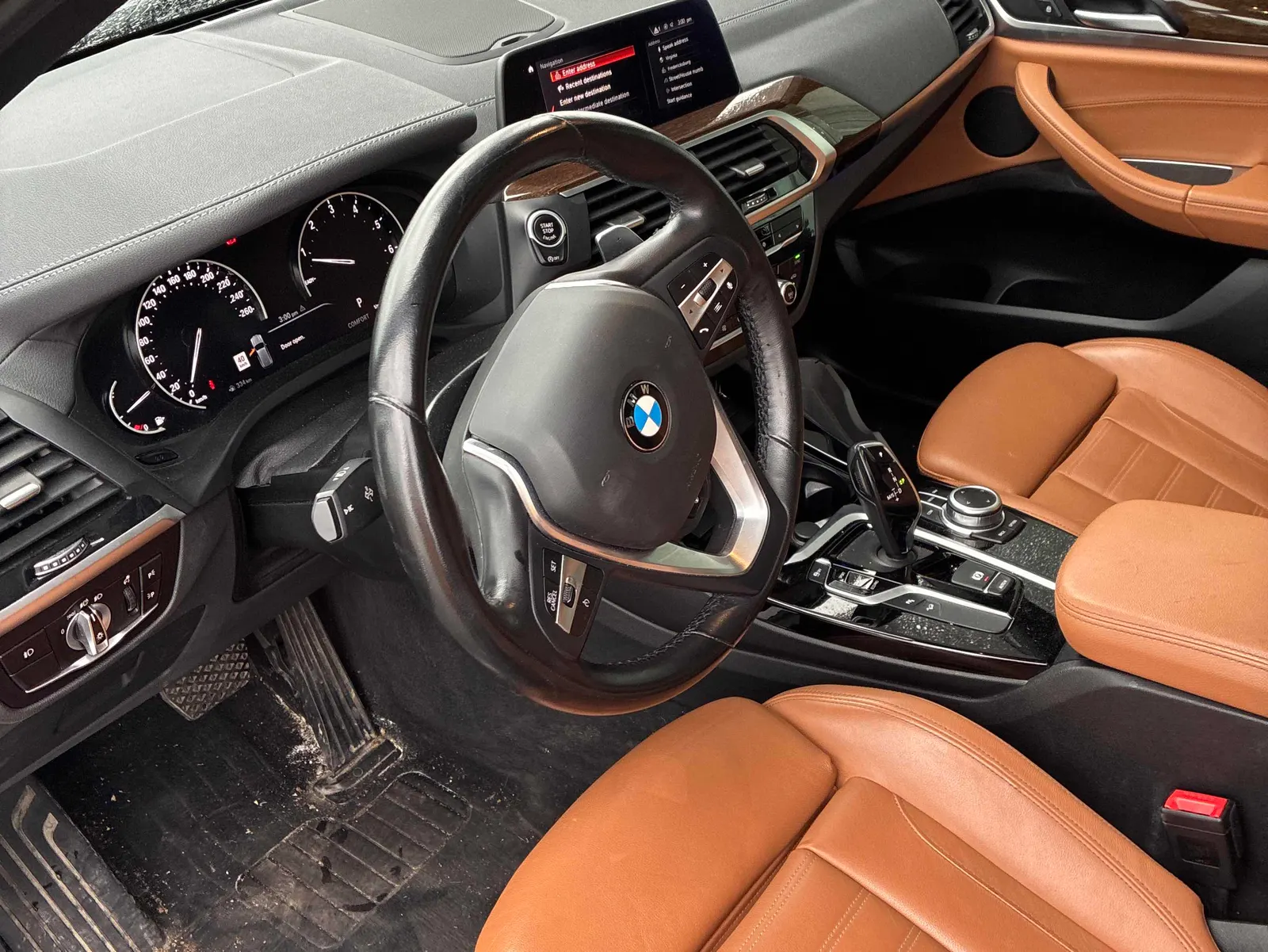 Interior driver side