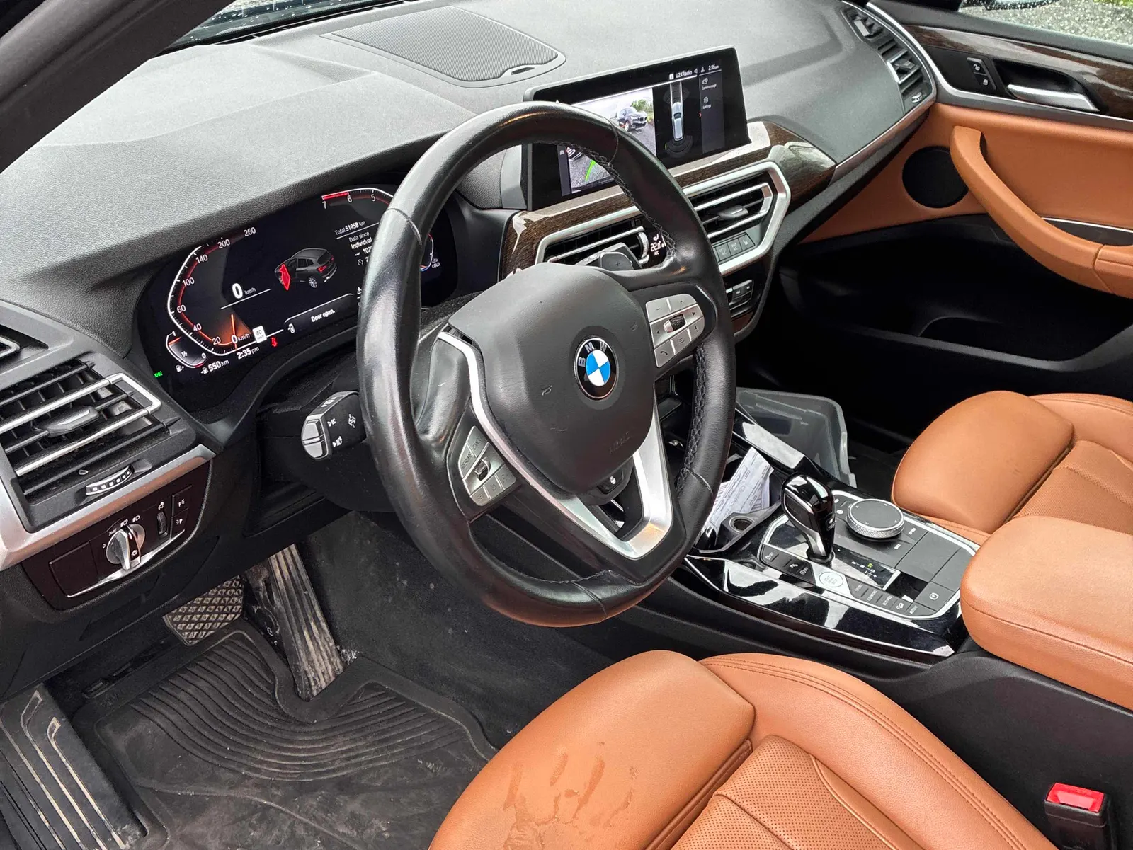 Interior driver side