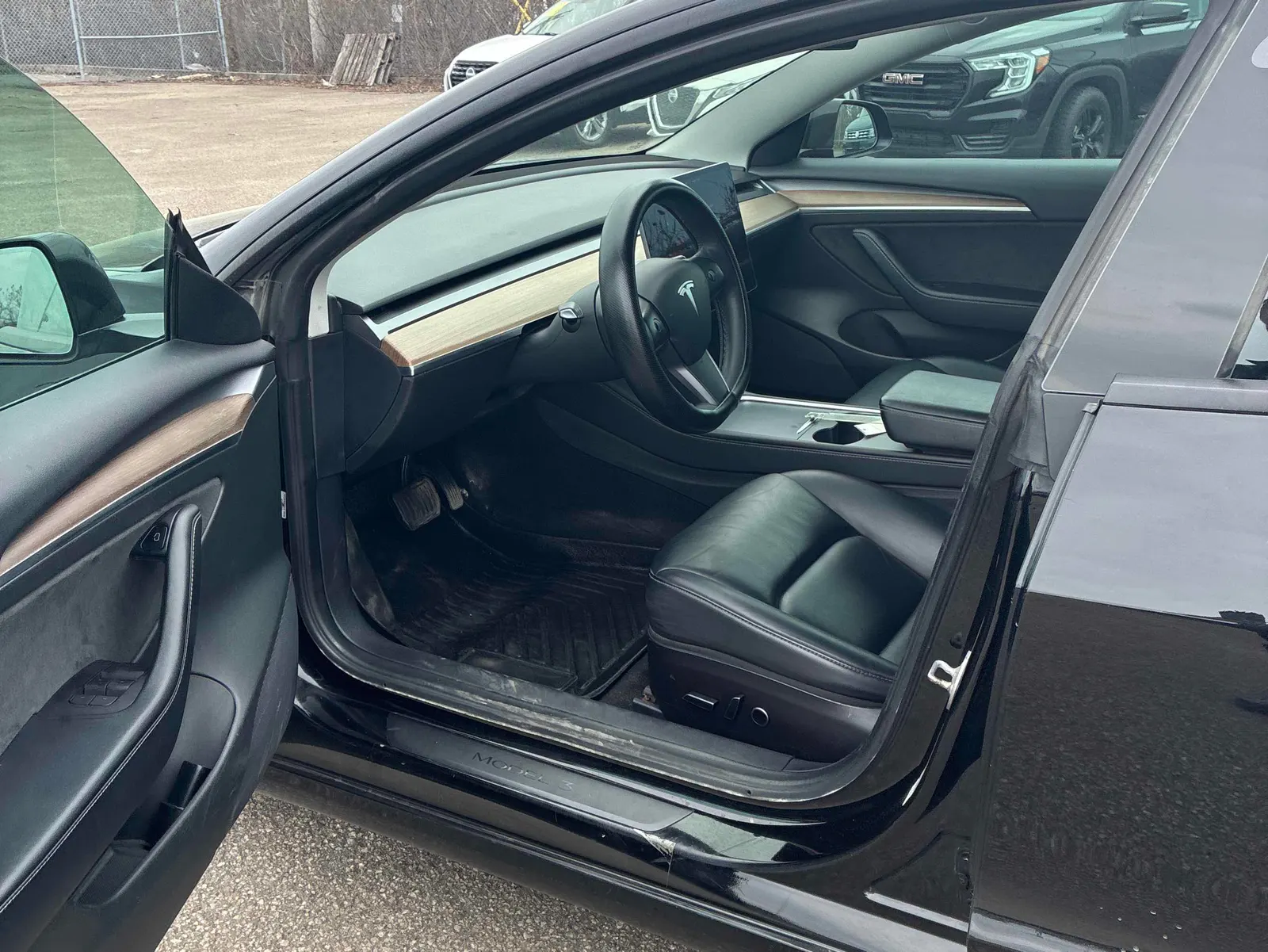 Interior driver side
