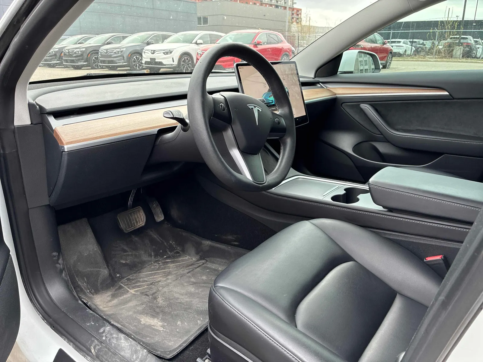 Interior driver side