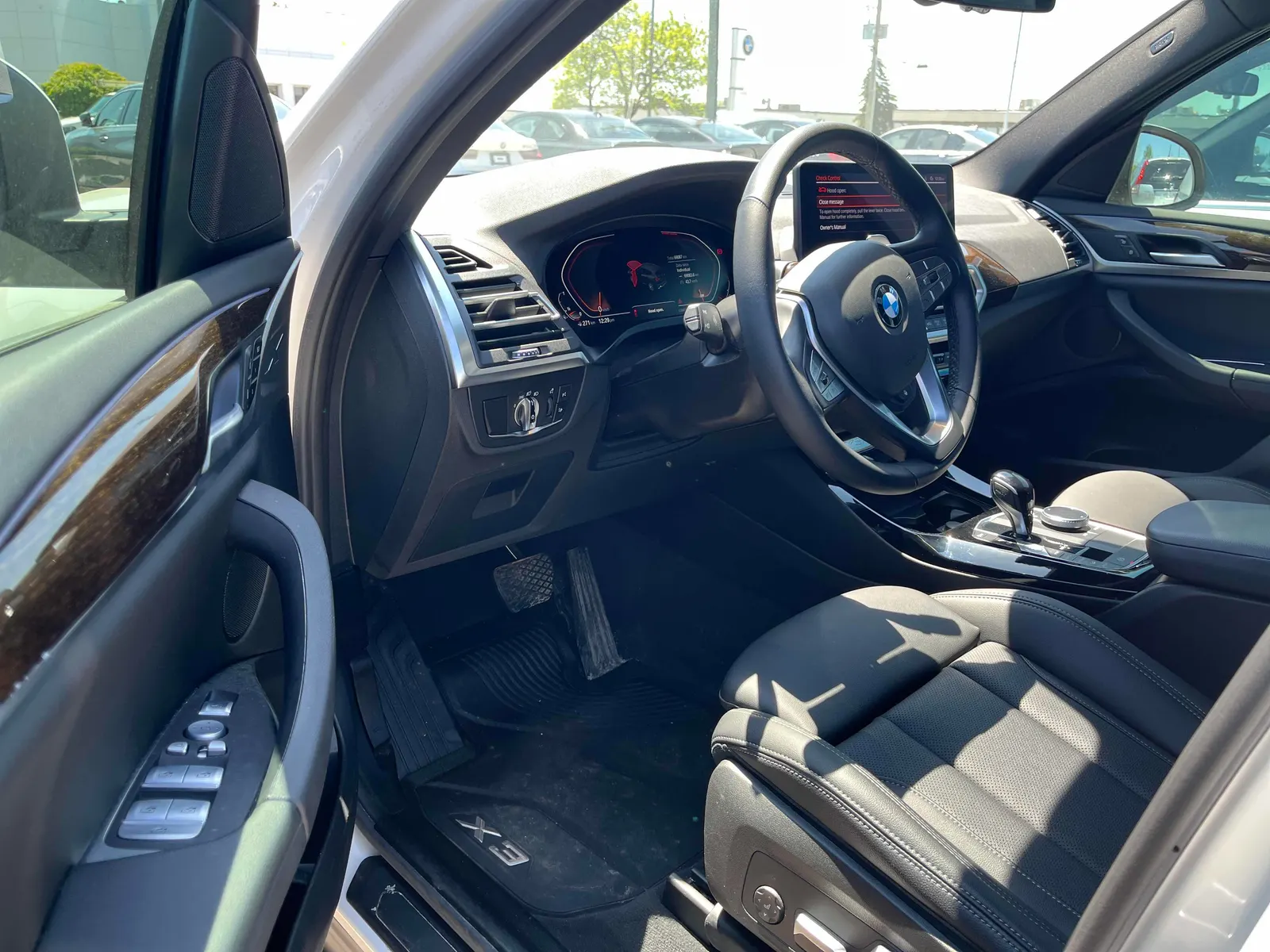 Interior driver side