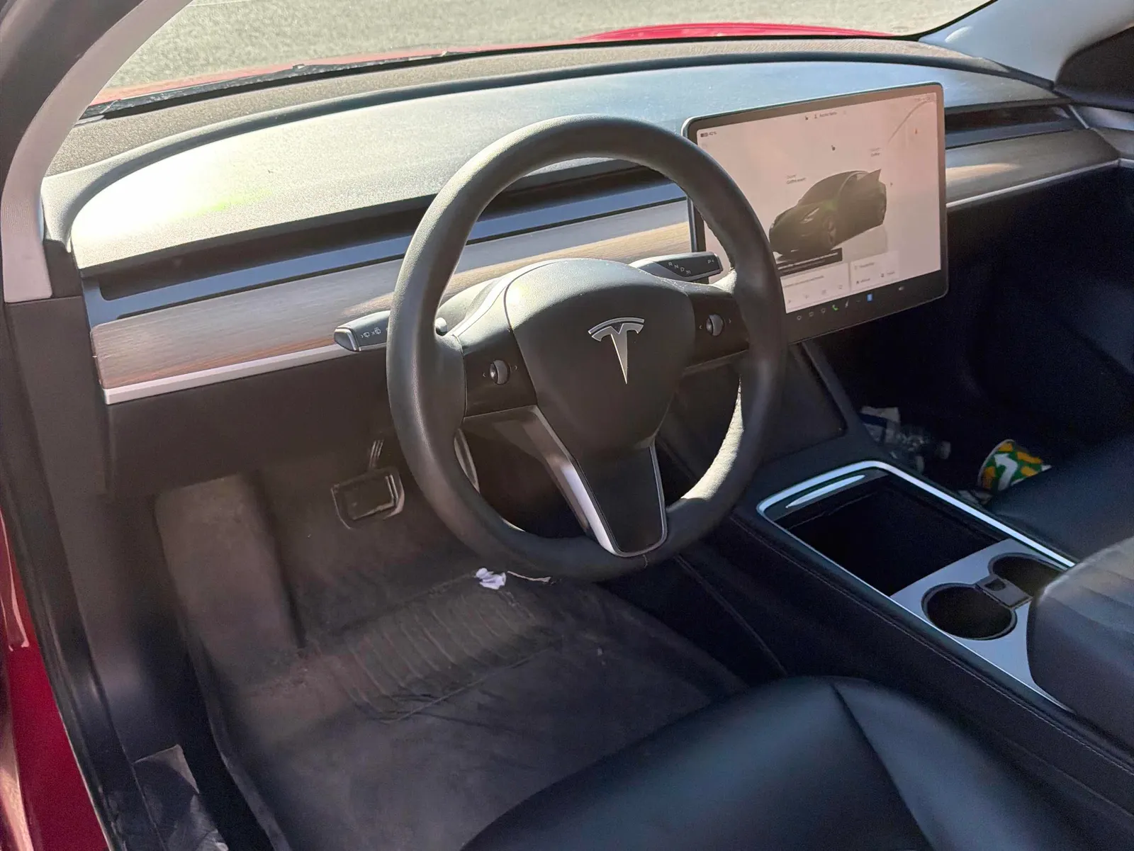 Interior driver side