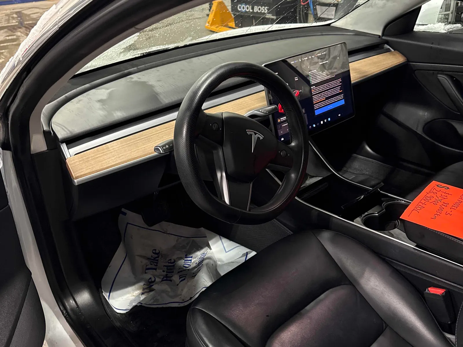 Interior driver side