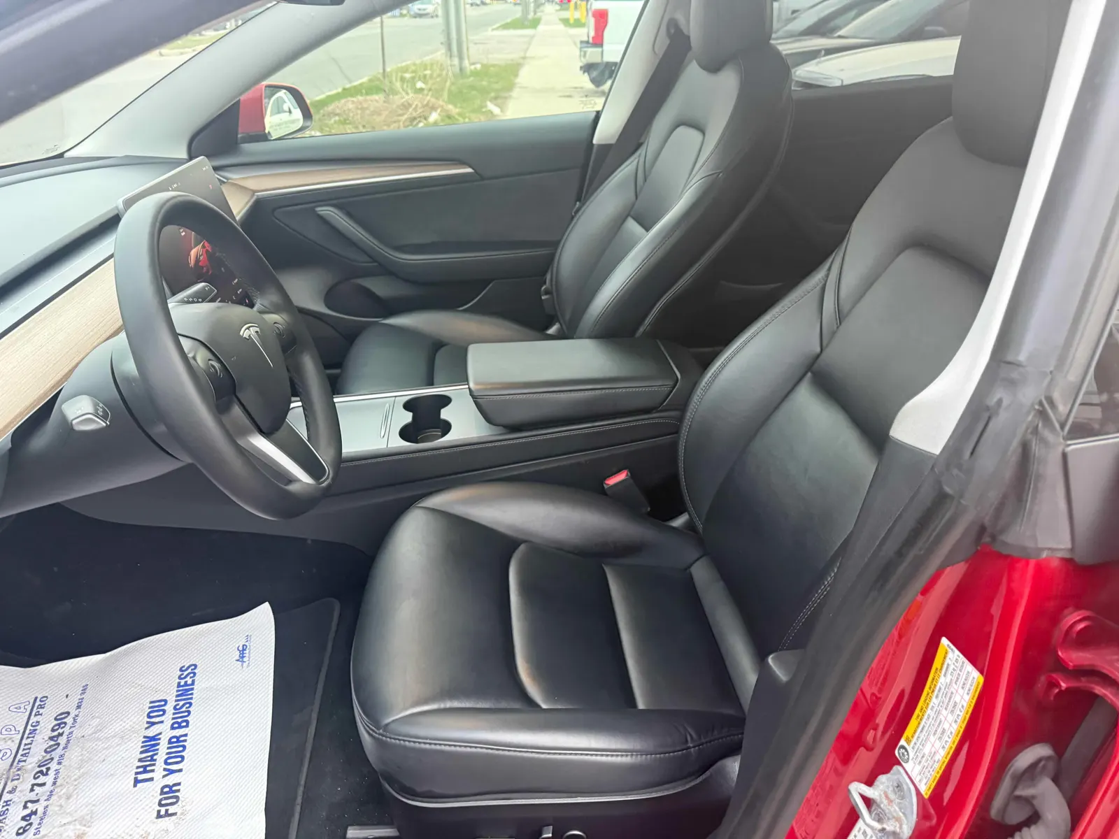 Interior driver side