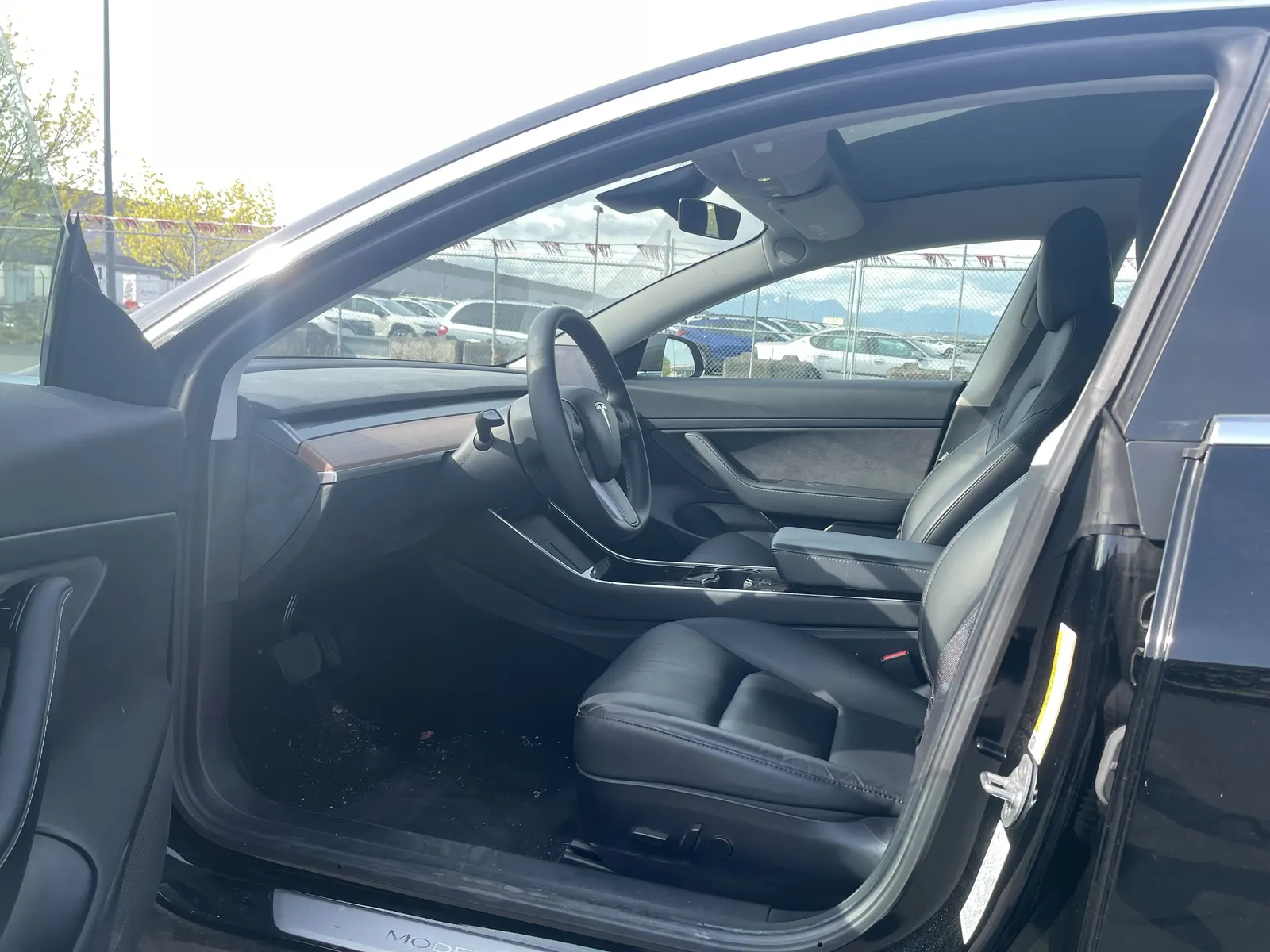 Interior driver side