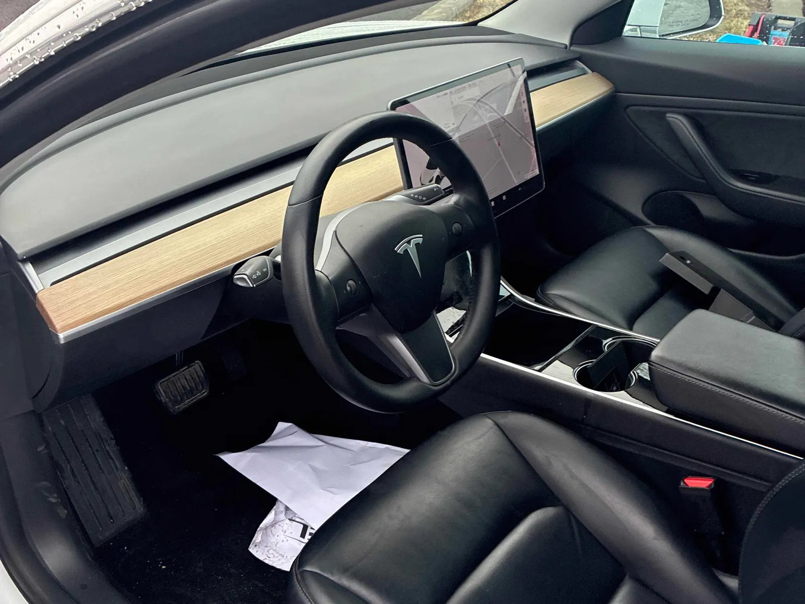 Interior driver side