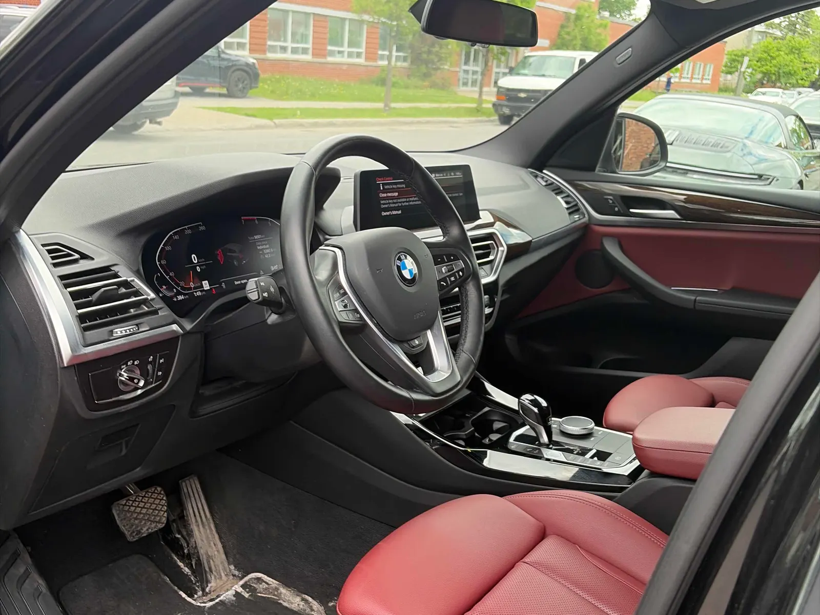 Interior driver side