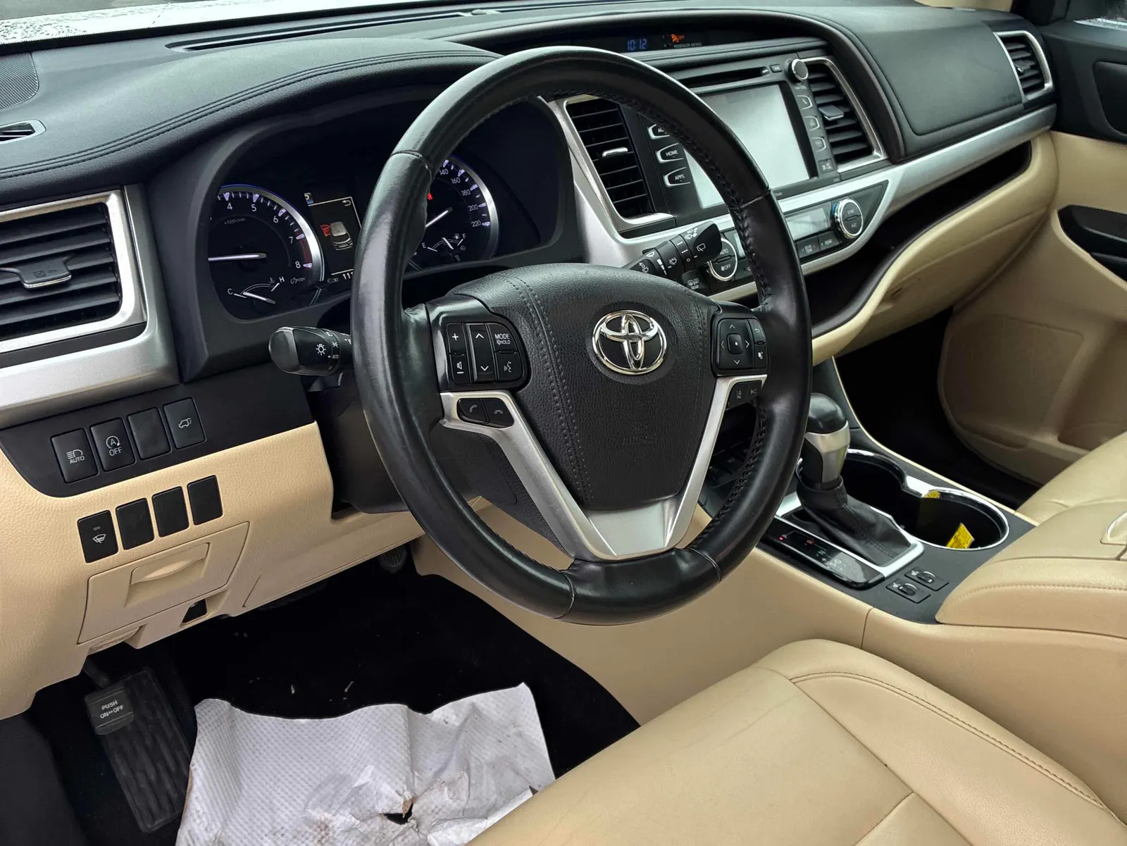 Interior driver side