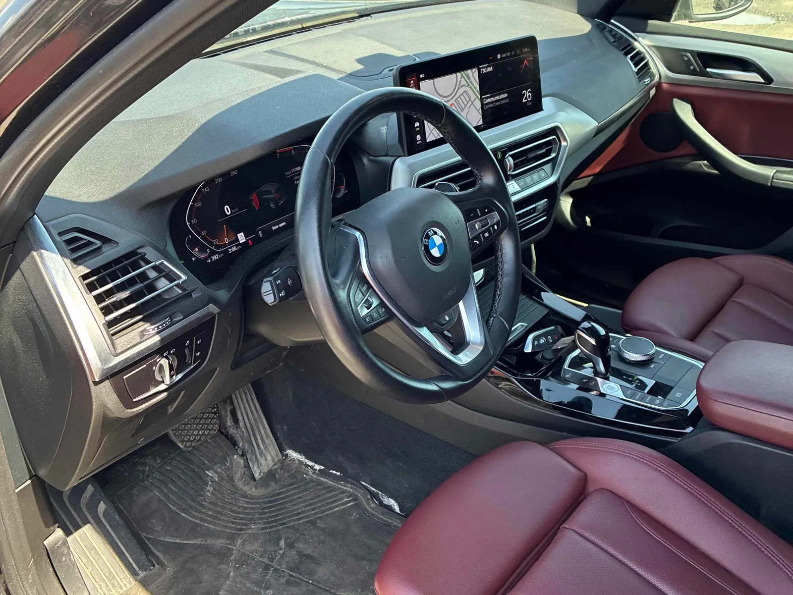 Interior driver side