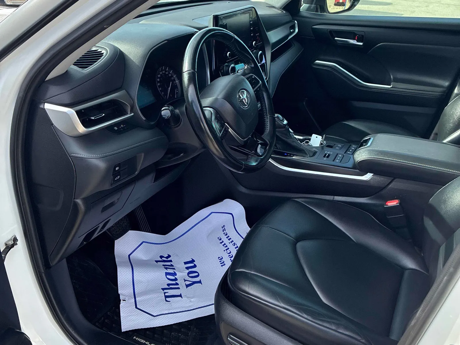 Interior driver side