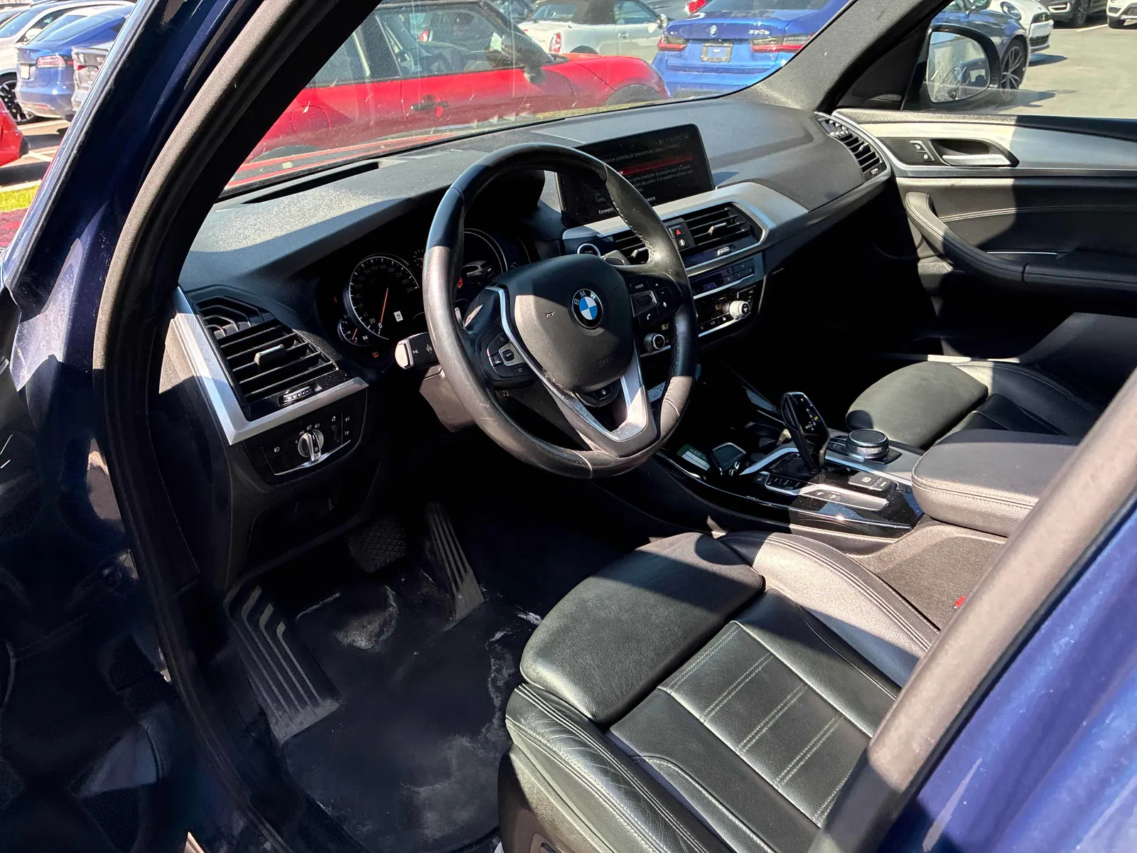 Interior driver side