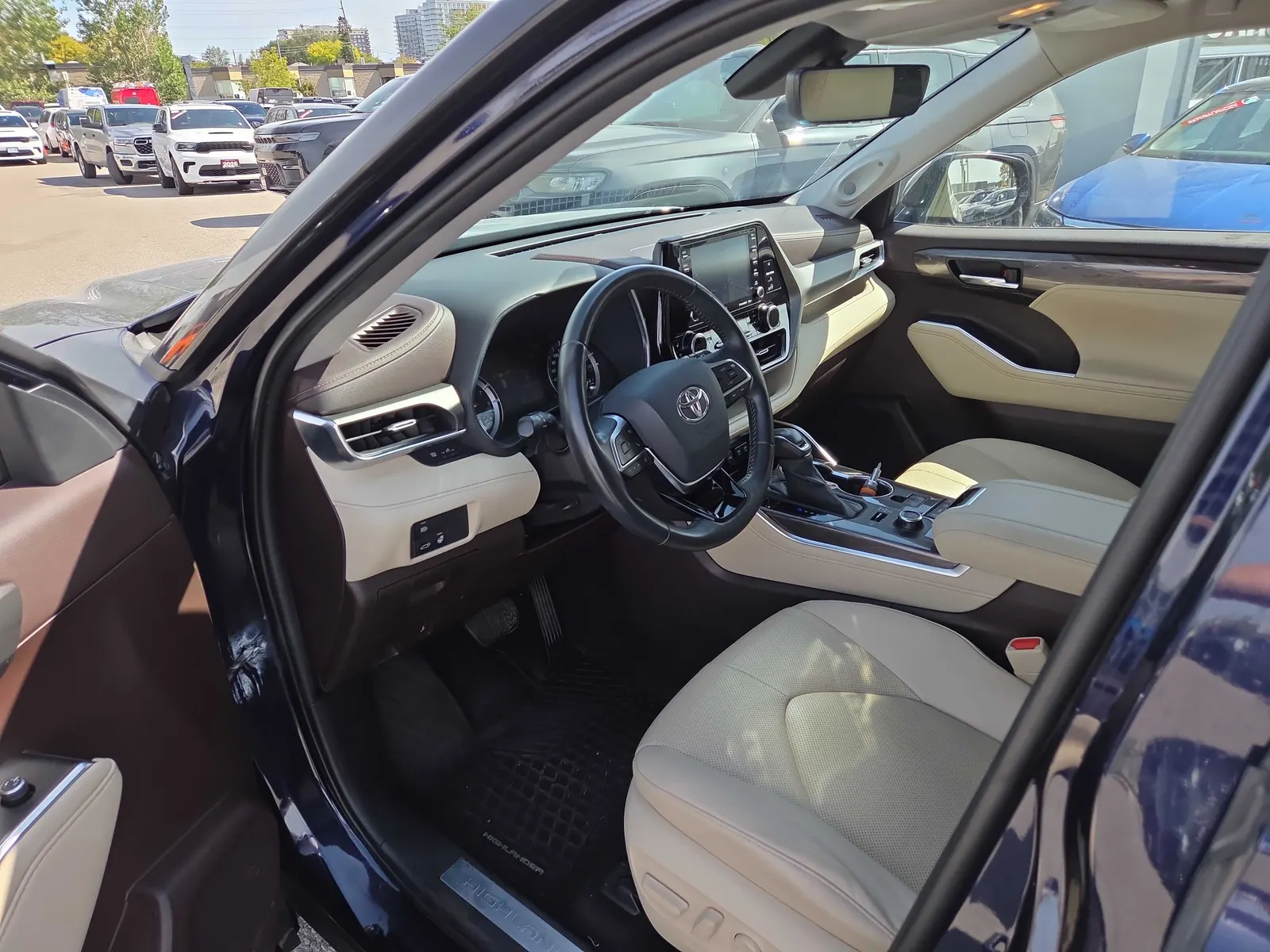 Interior driver side