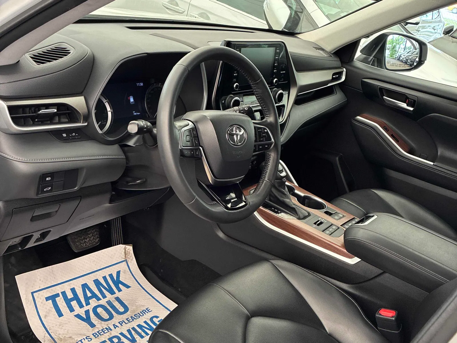 Interior driver side