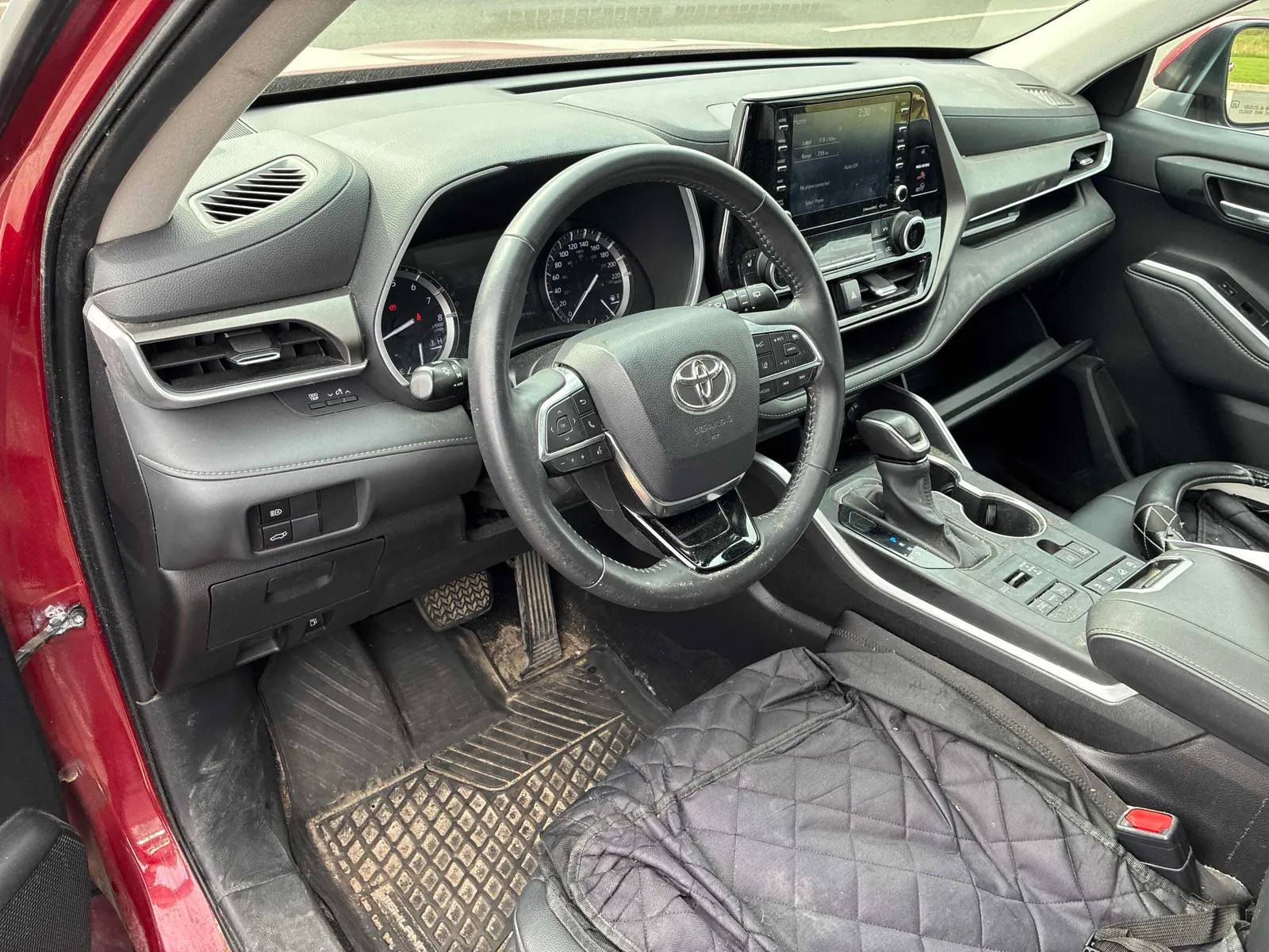 Interior driver side