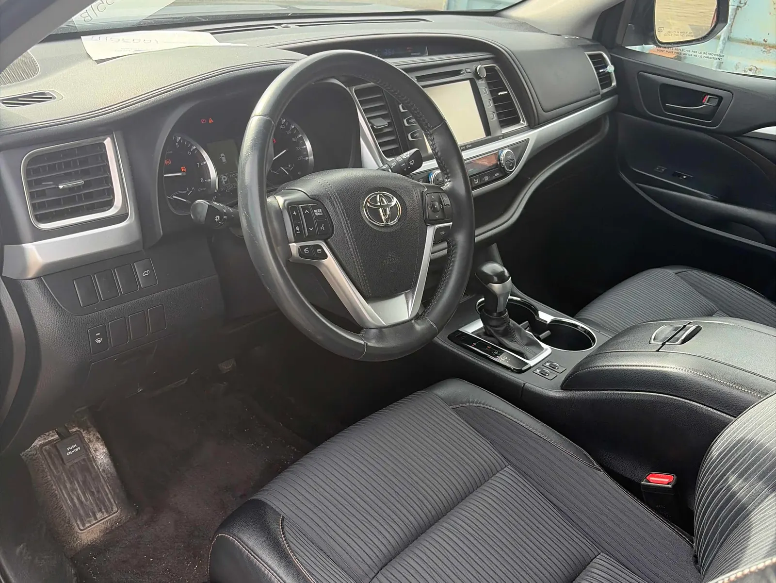Interior driver side