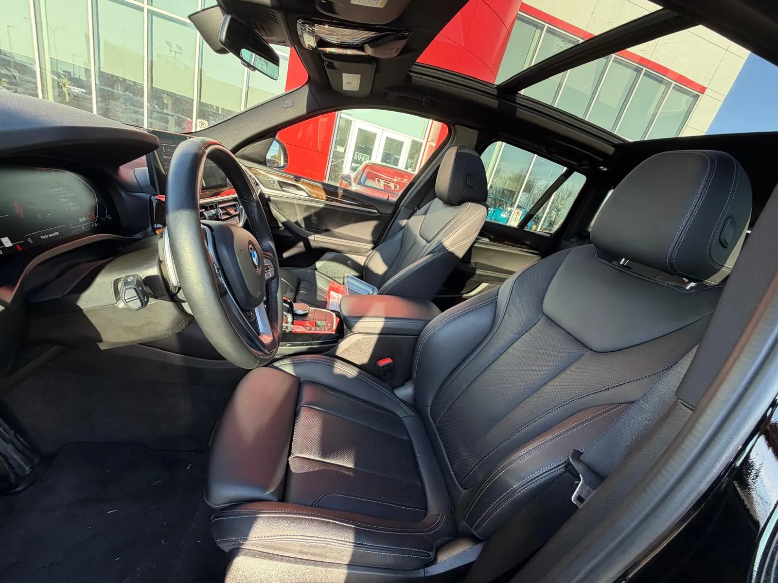 Interior driver side