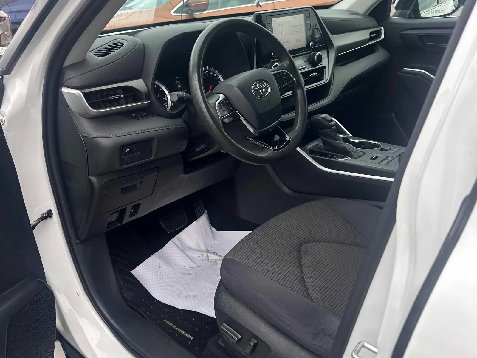 Interior driver side