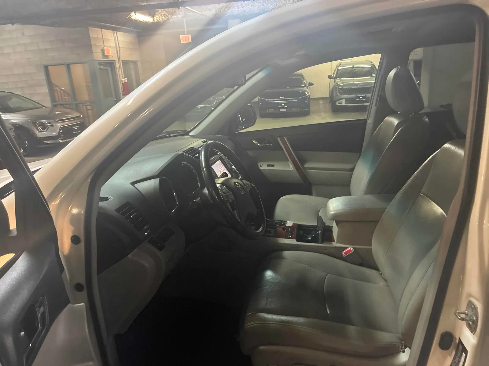 Interior driver side