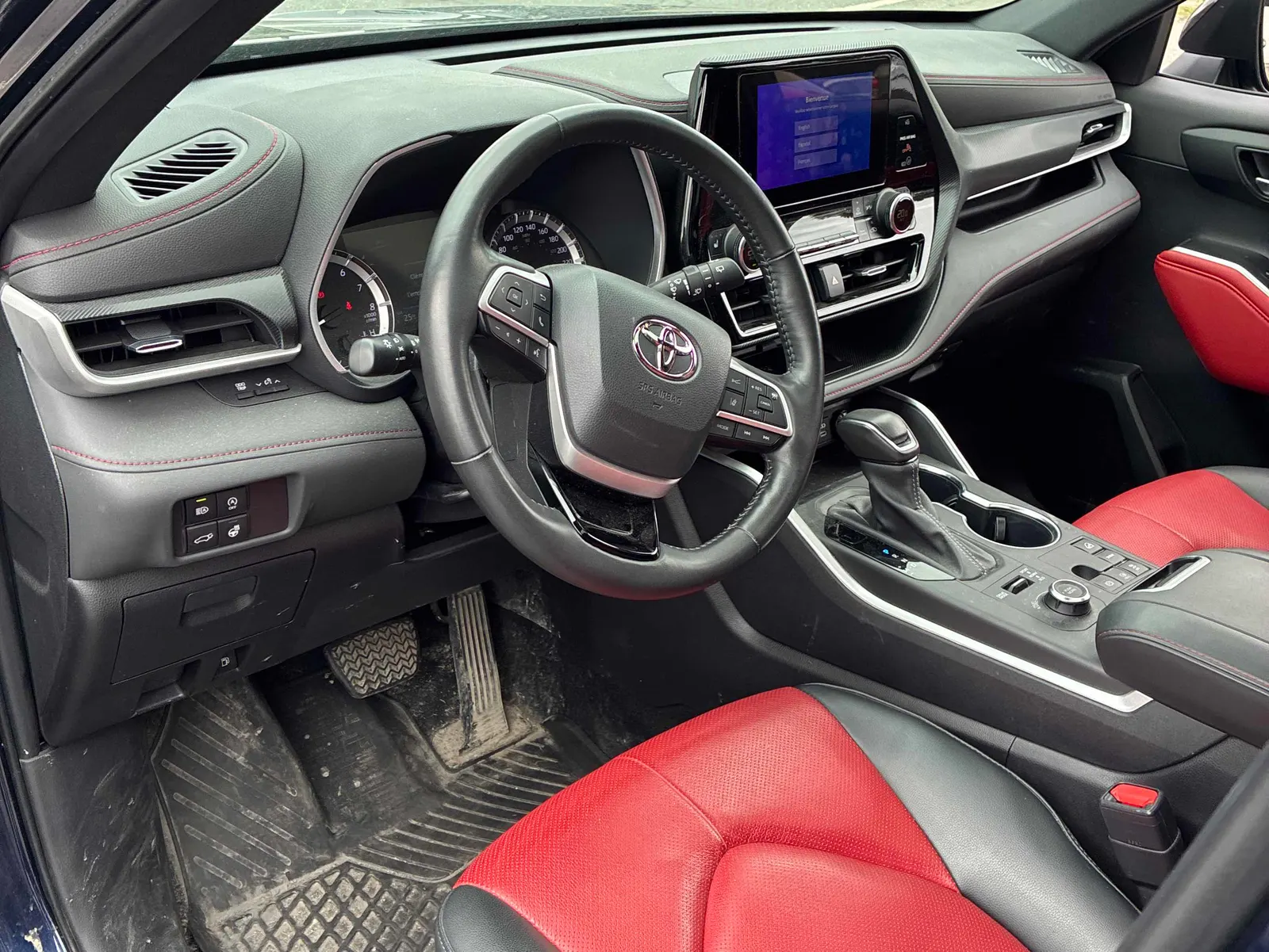Interior driver side