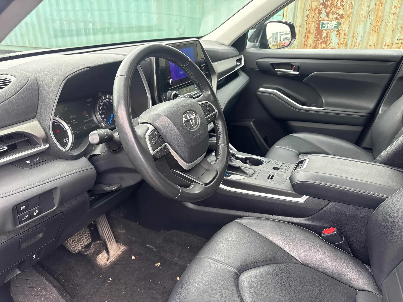 Interior driver side