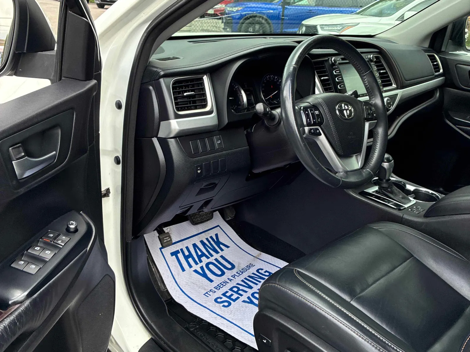 Interior driver side