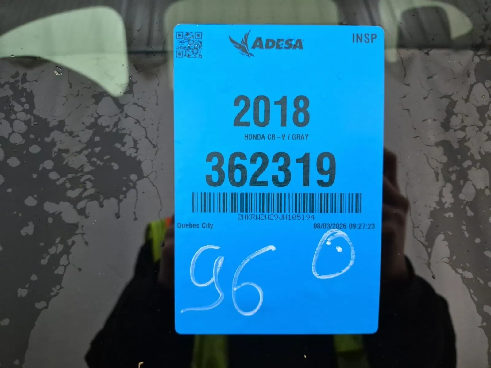 Inventory Label Photo