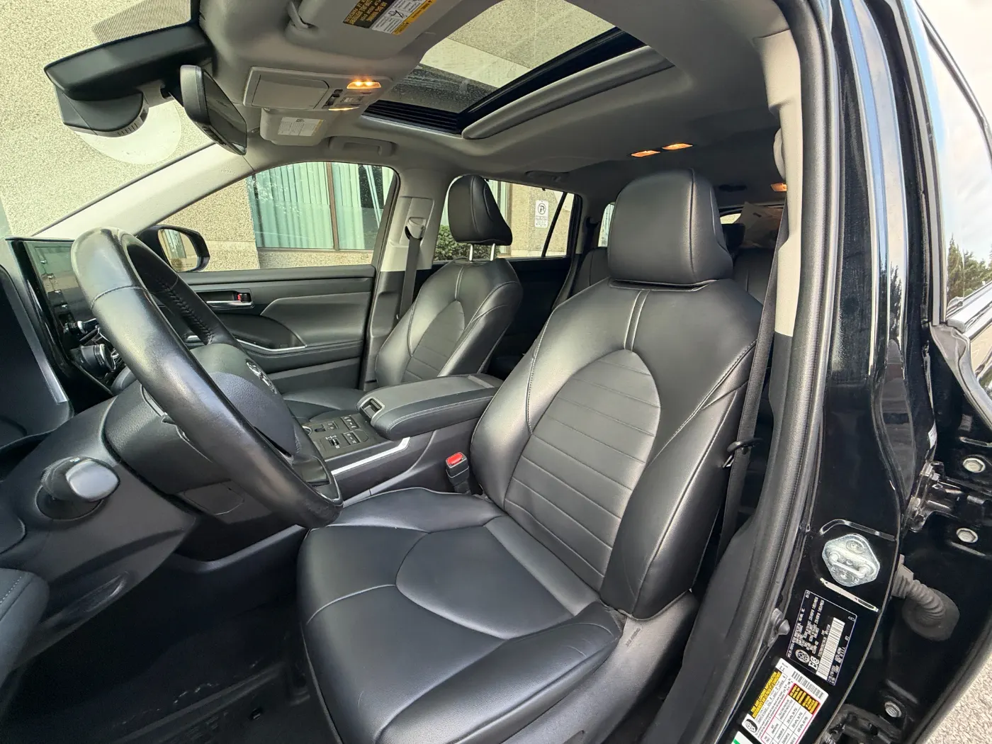 Interior driver side