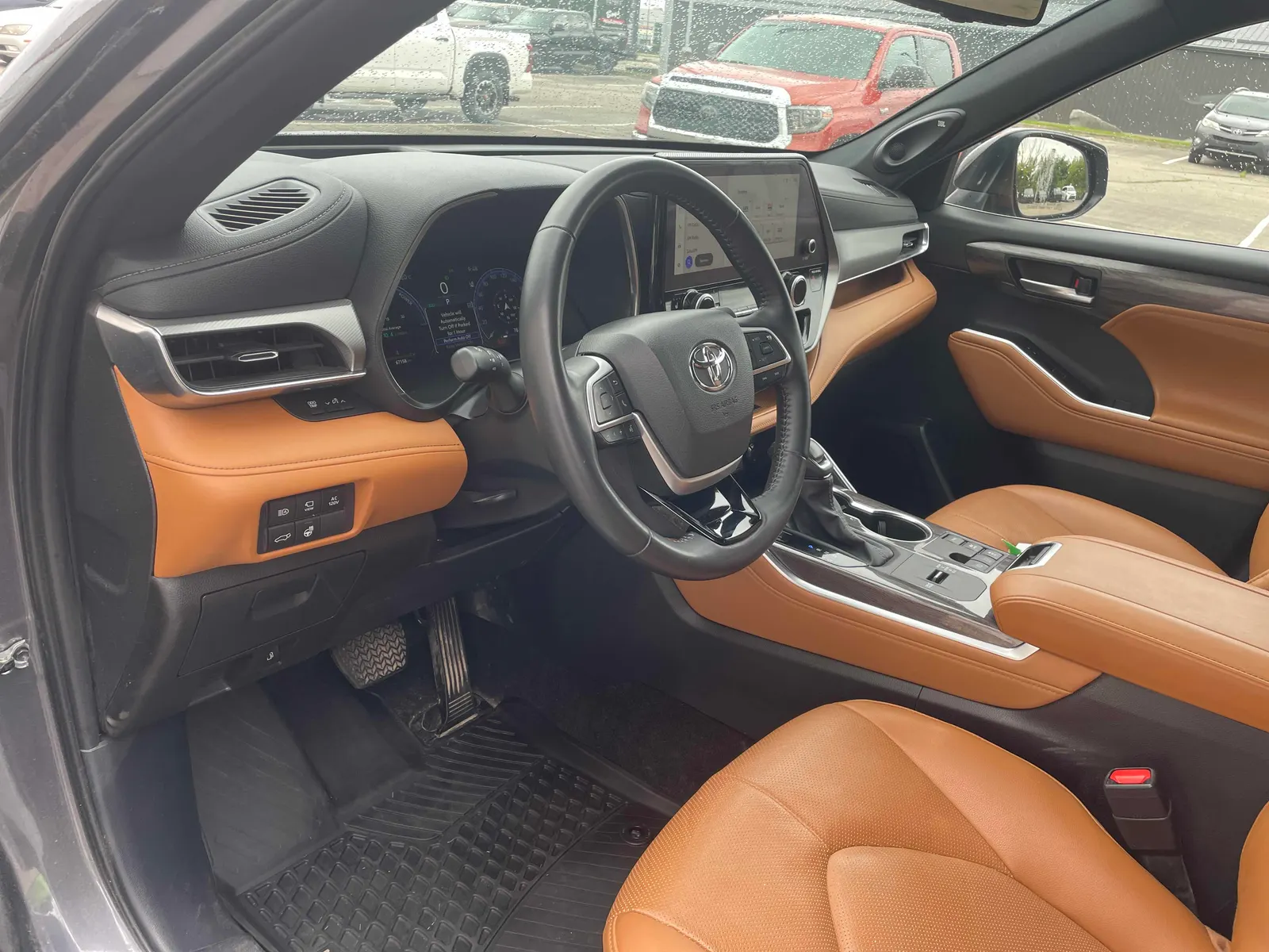 Interior driver side