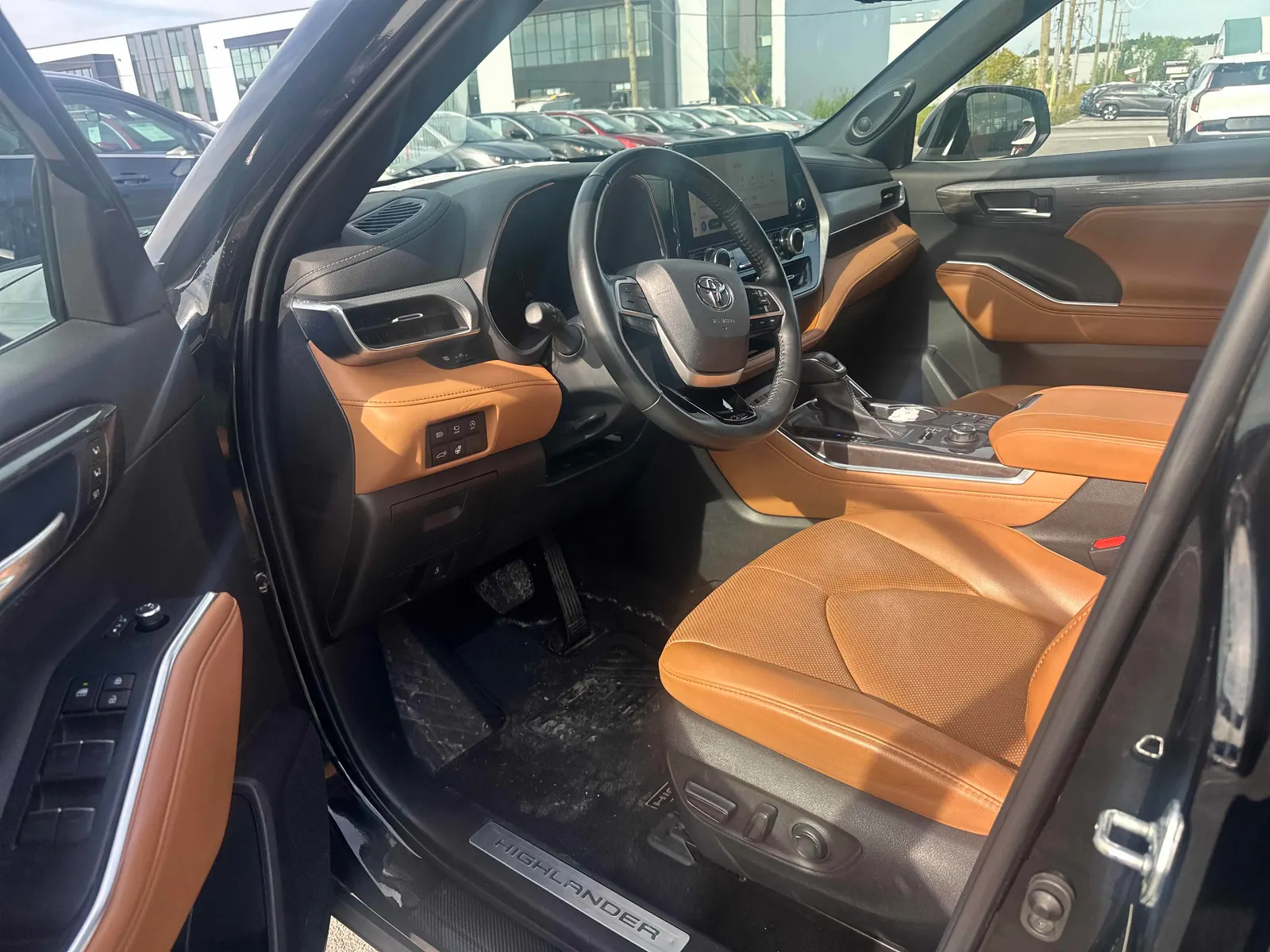 Interior driver side