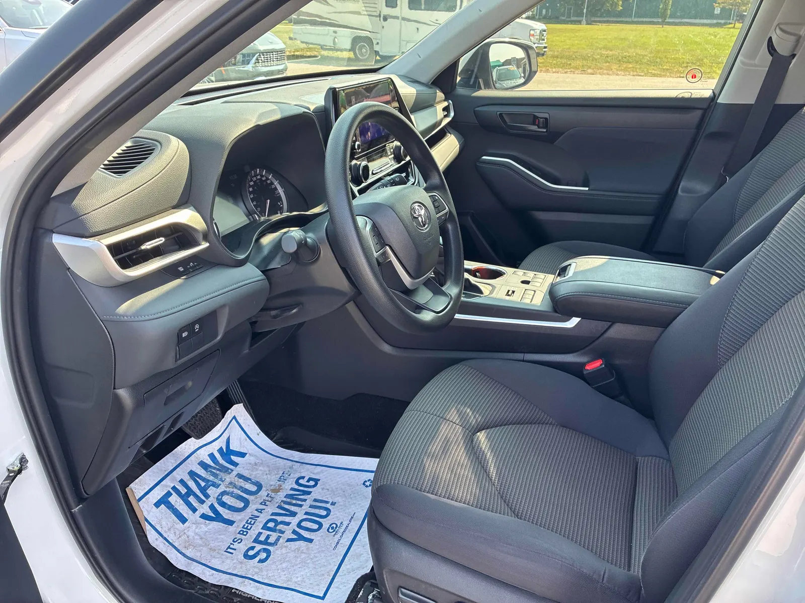 Interior driver side
