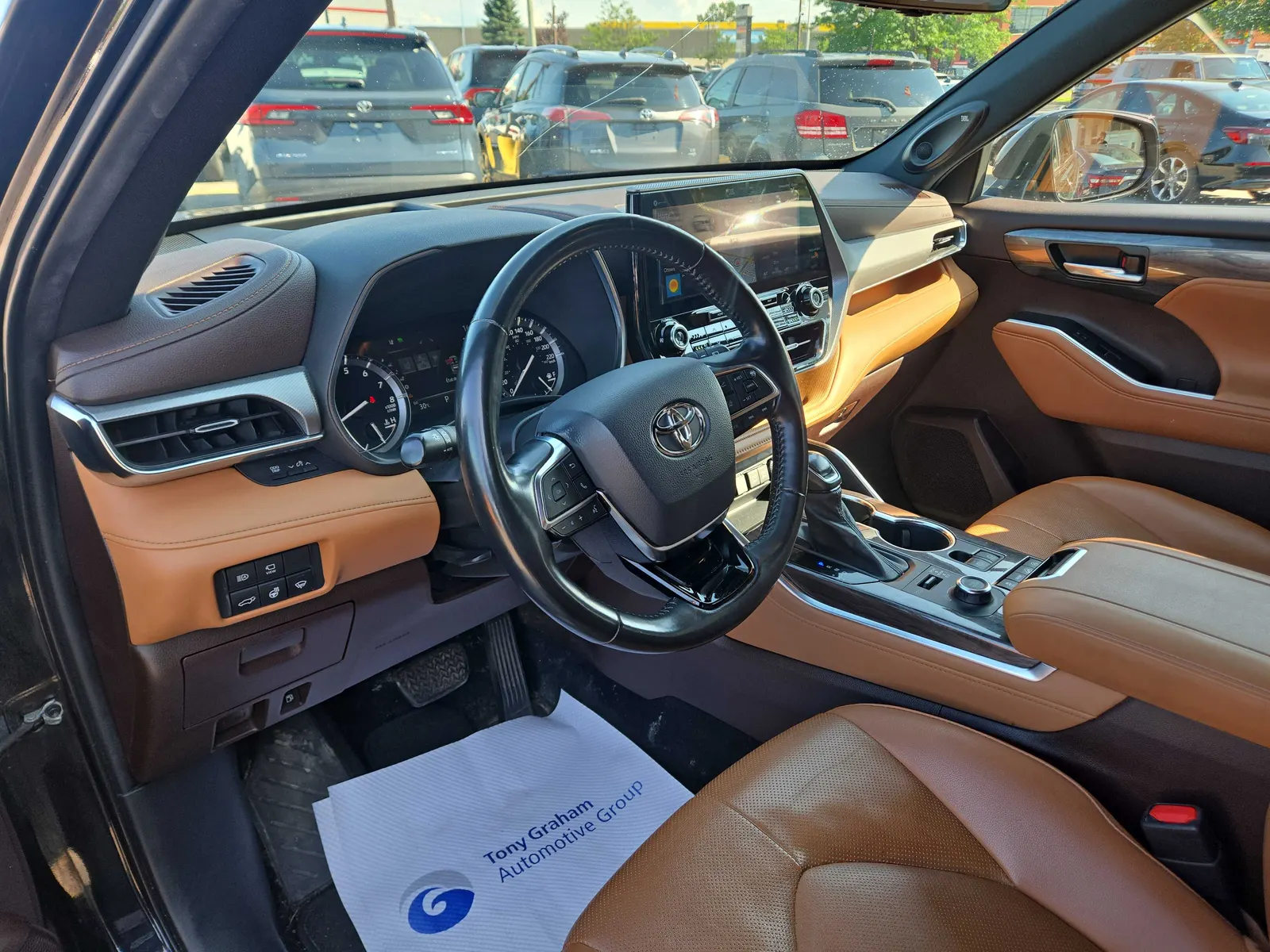 Interior driver side