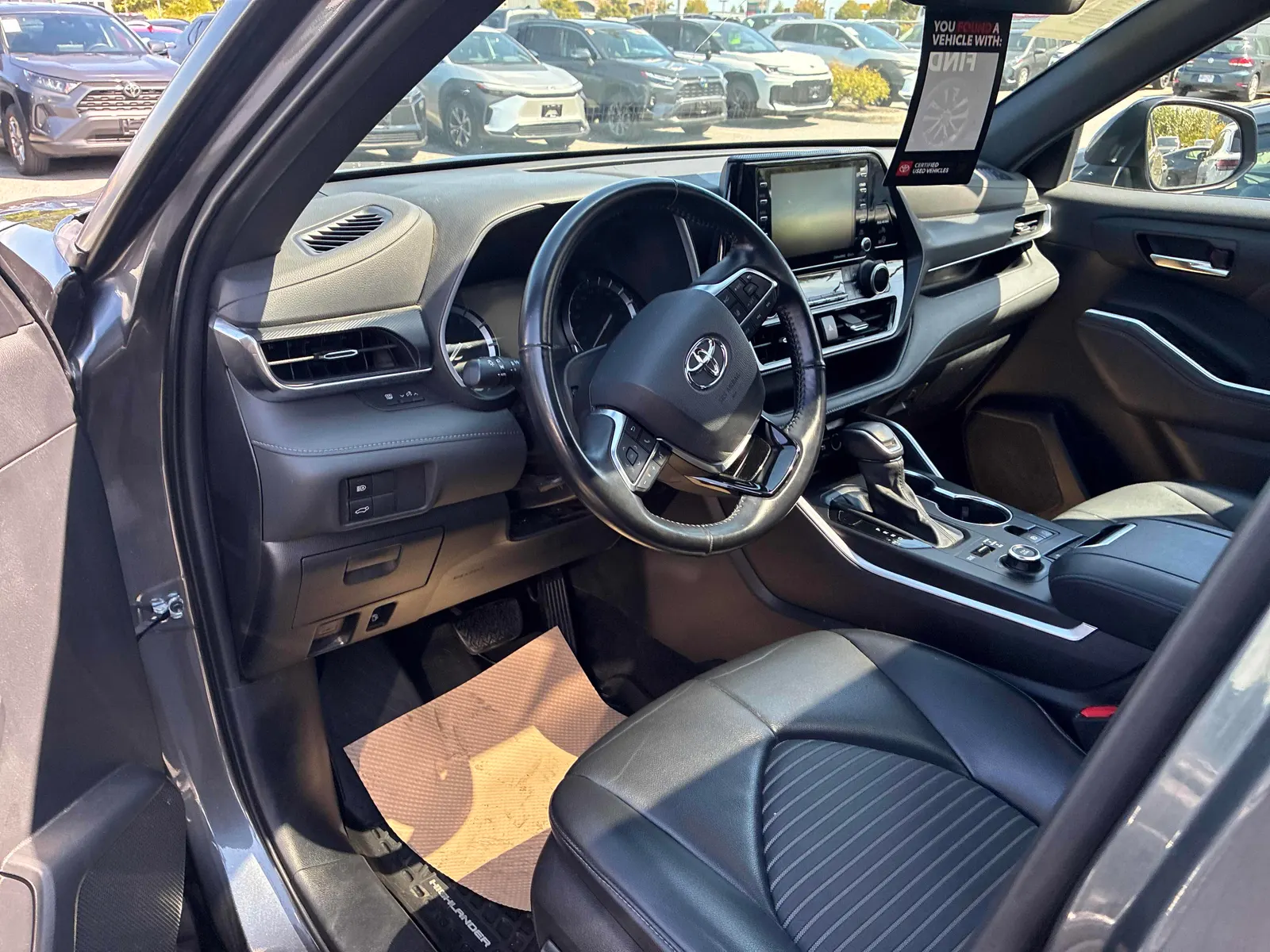 Interior driver side