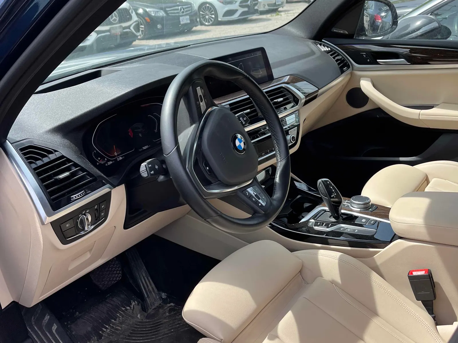 Interior driver side