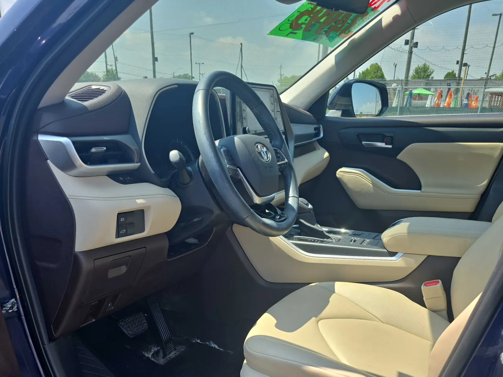 Interior driver side