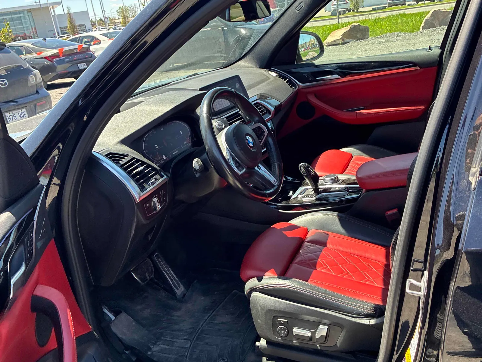 Interior driver side