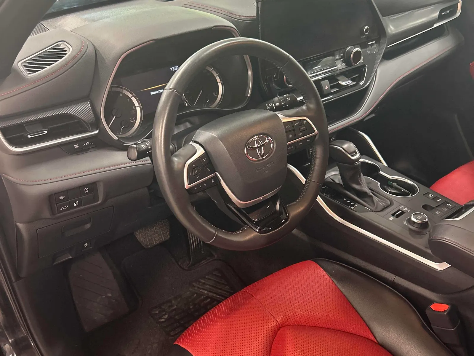 Interior driver side