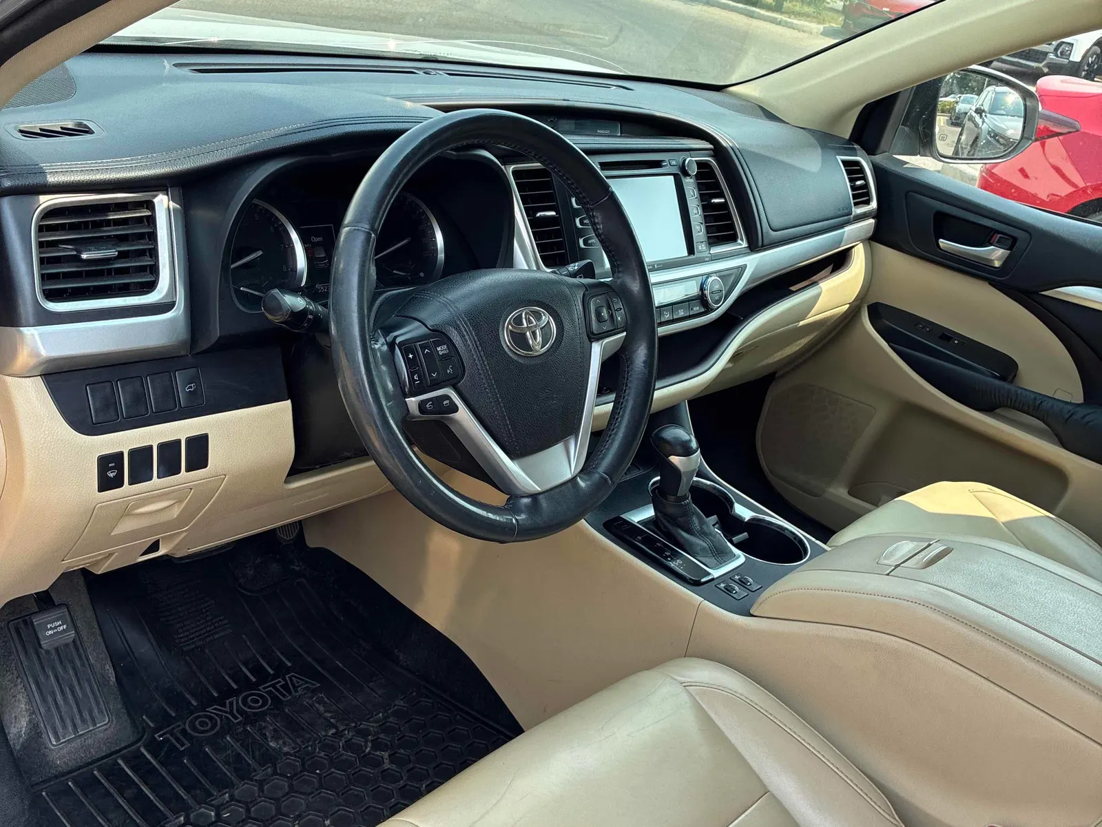 Interior driver side