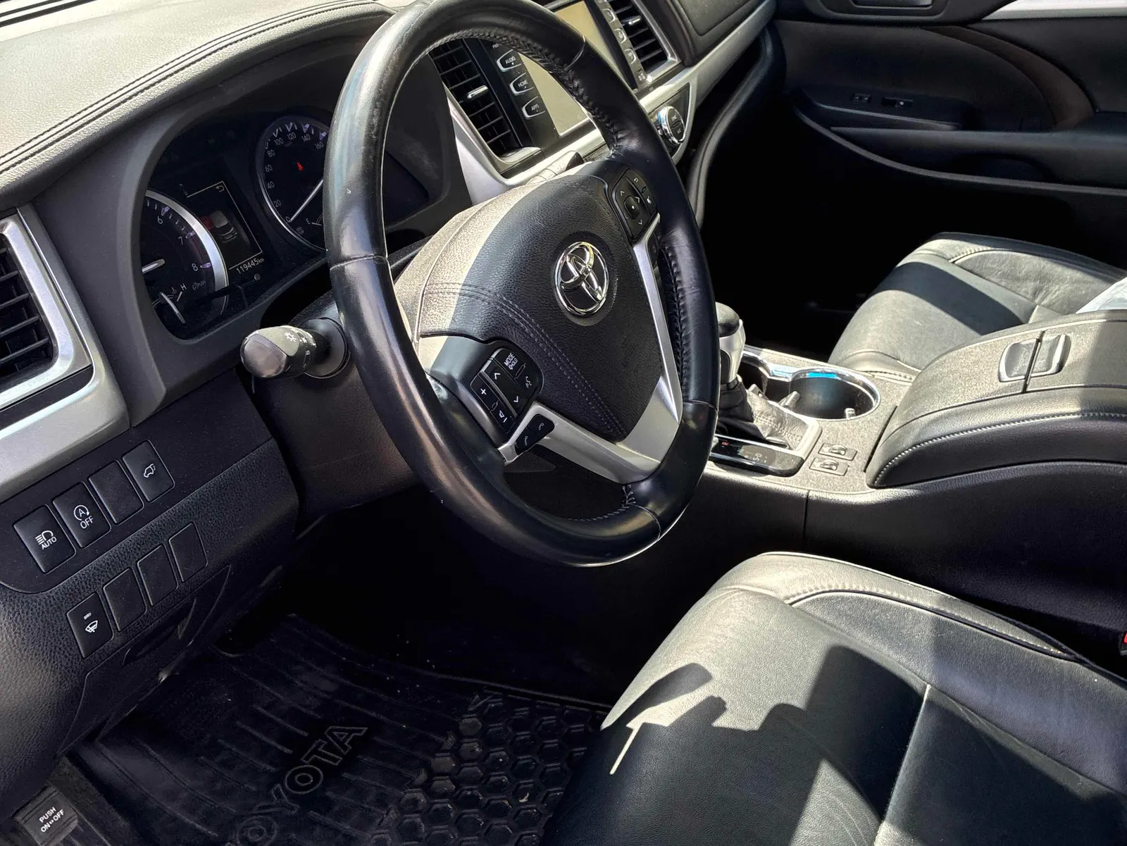 Interior driver side