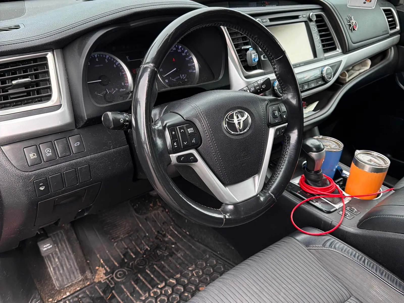 Interior driver side