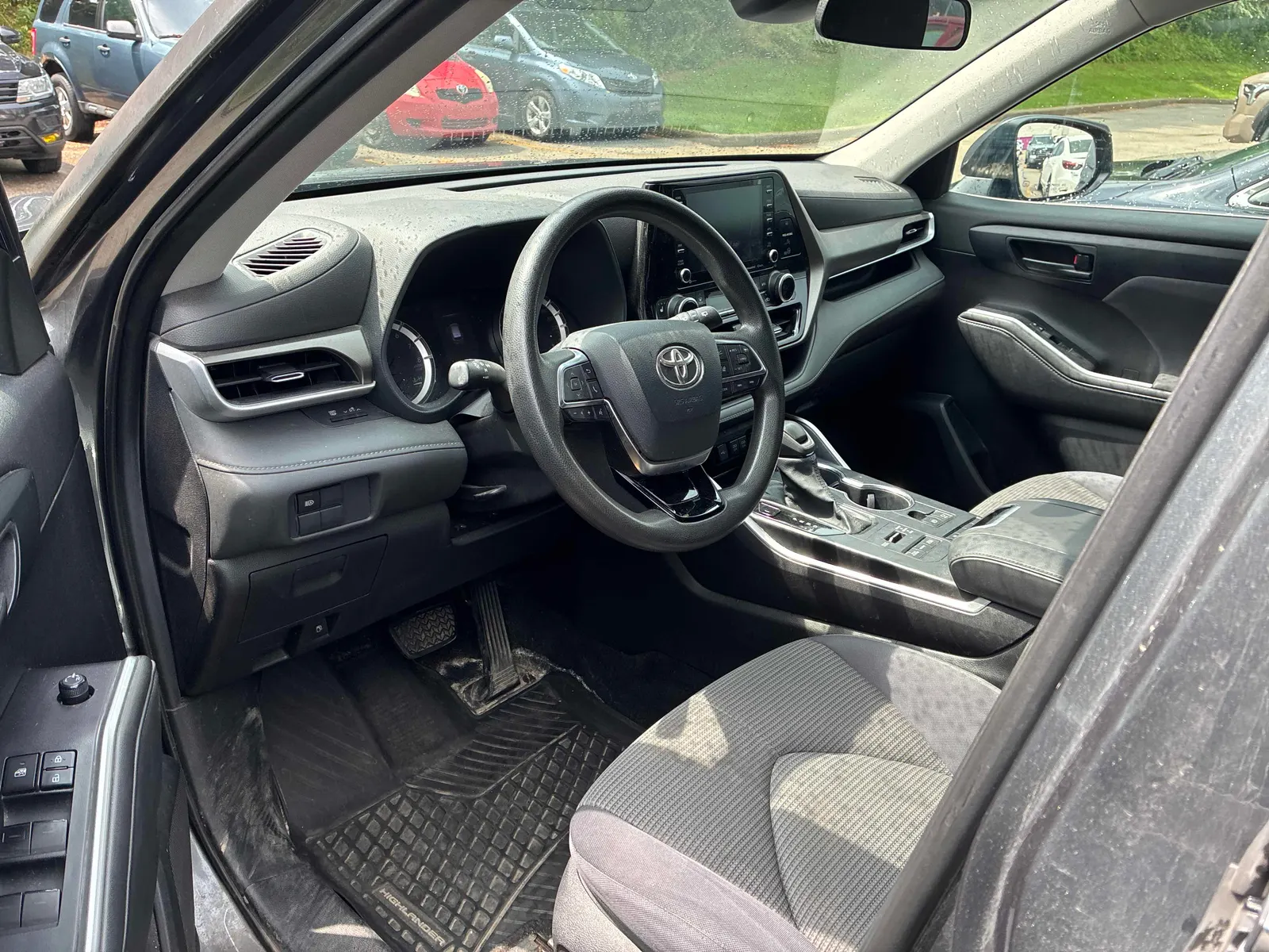 Interior driver side