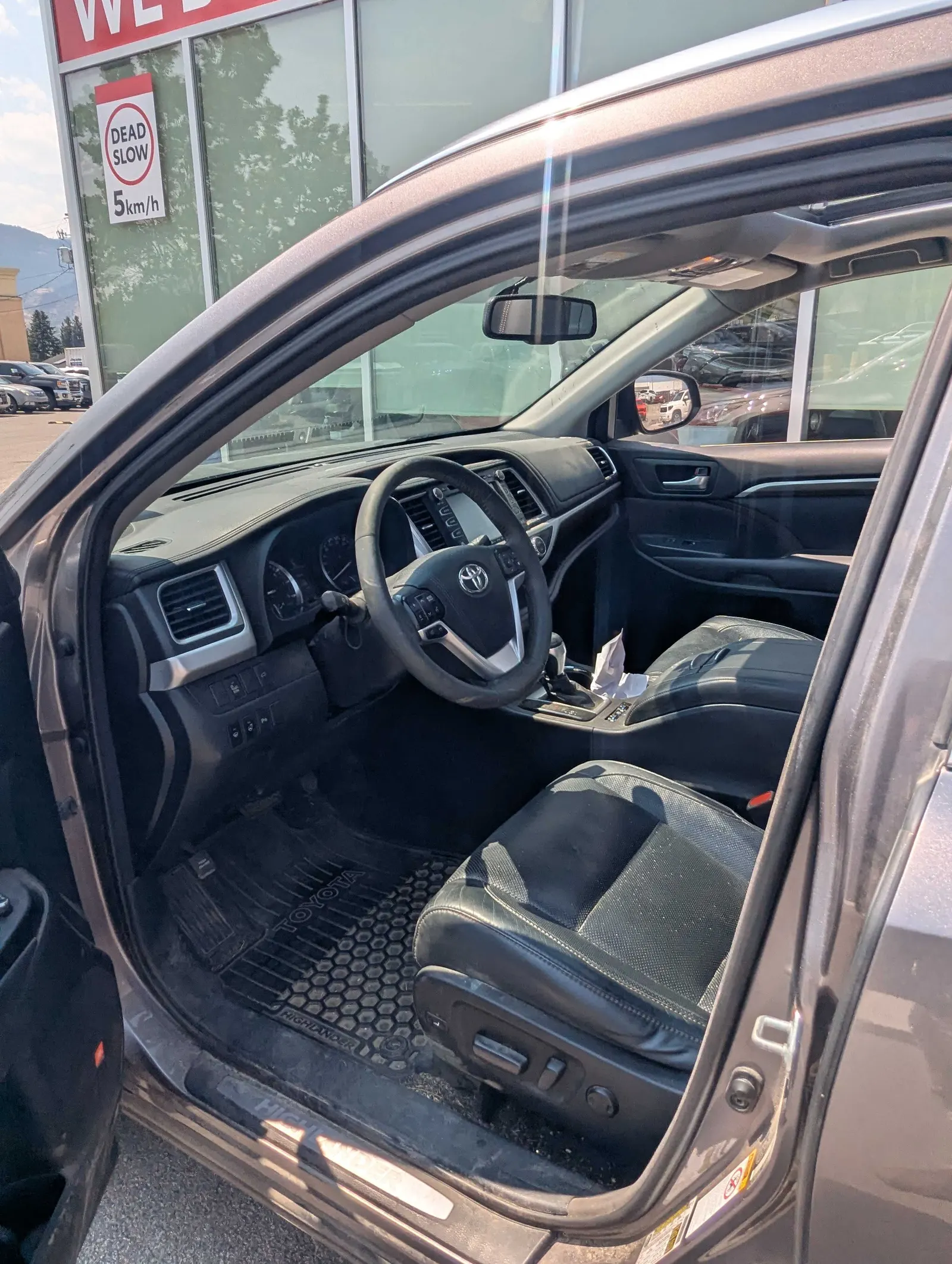 Interior driver side