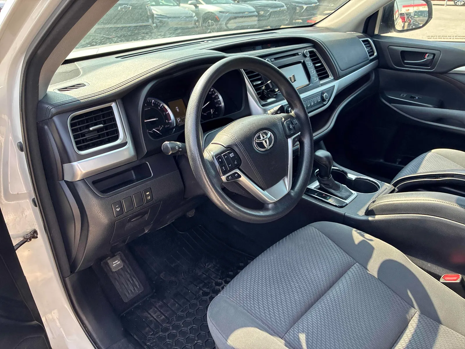 Interior driver side