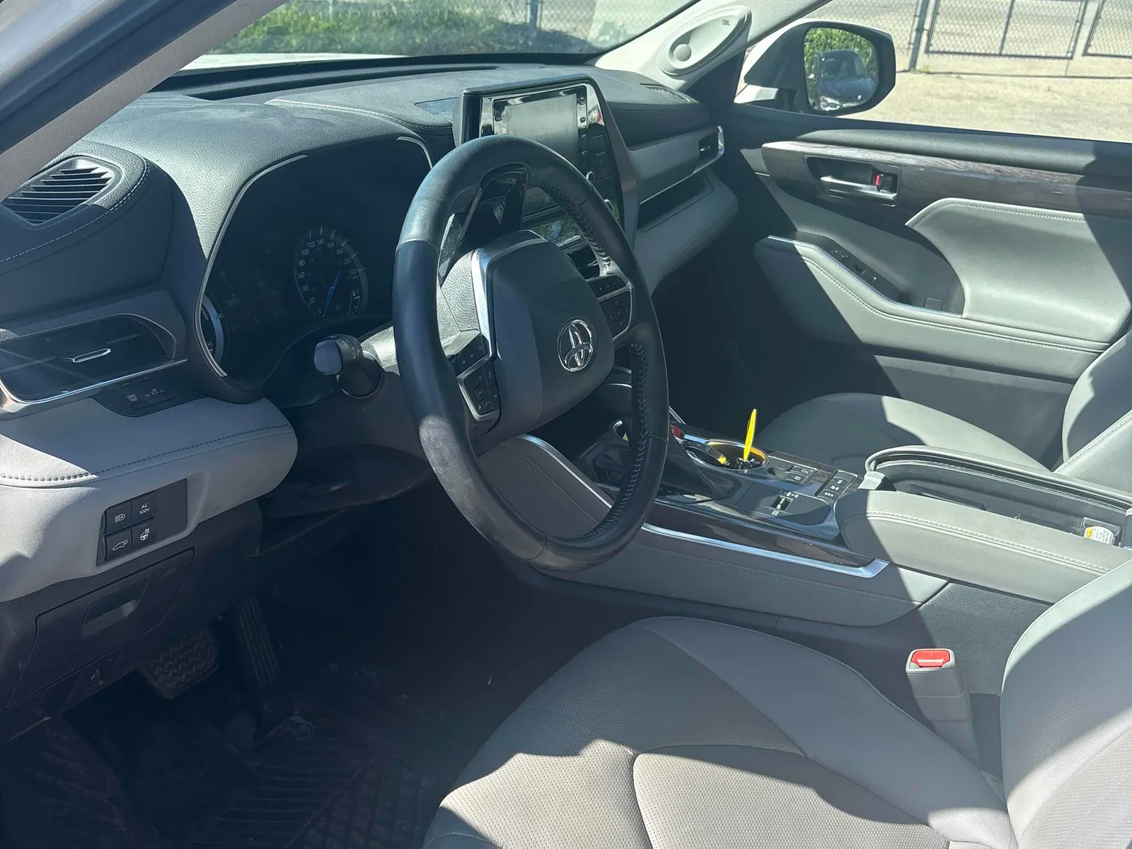 Interior driver side