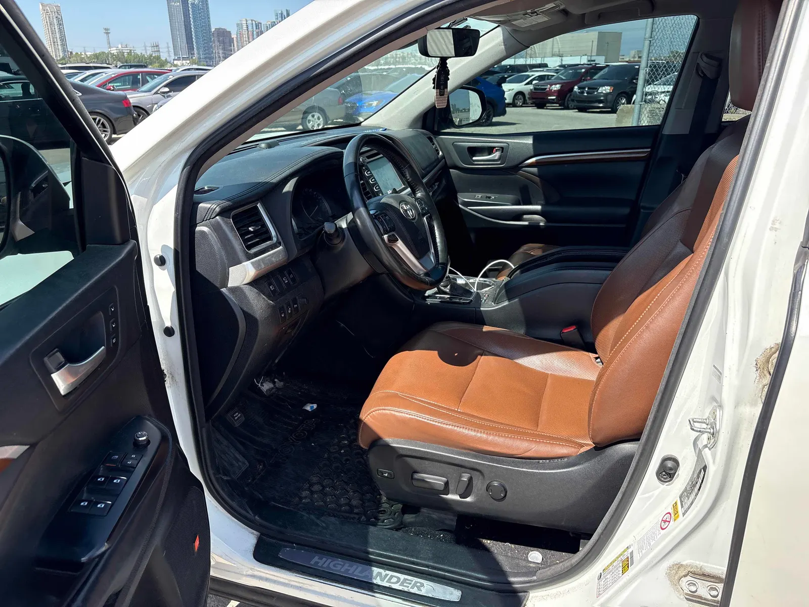 Interior driver side