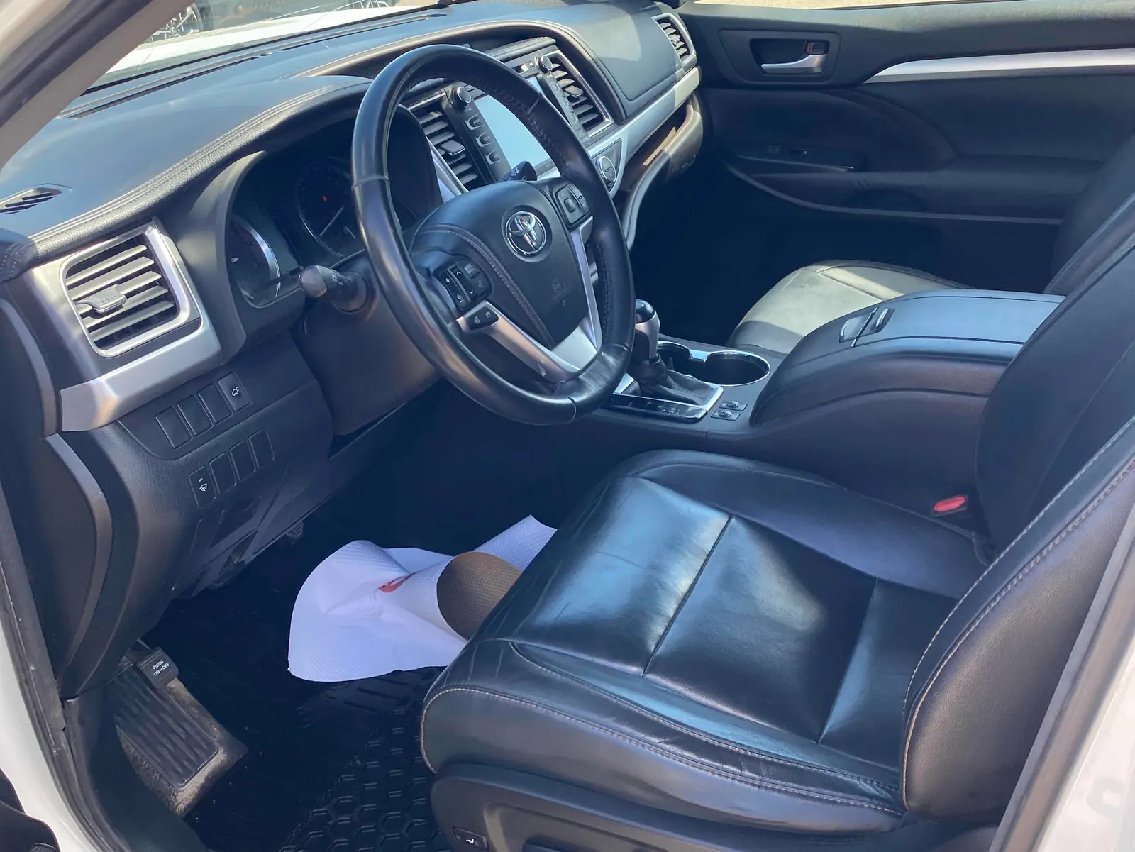 Interior driver side