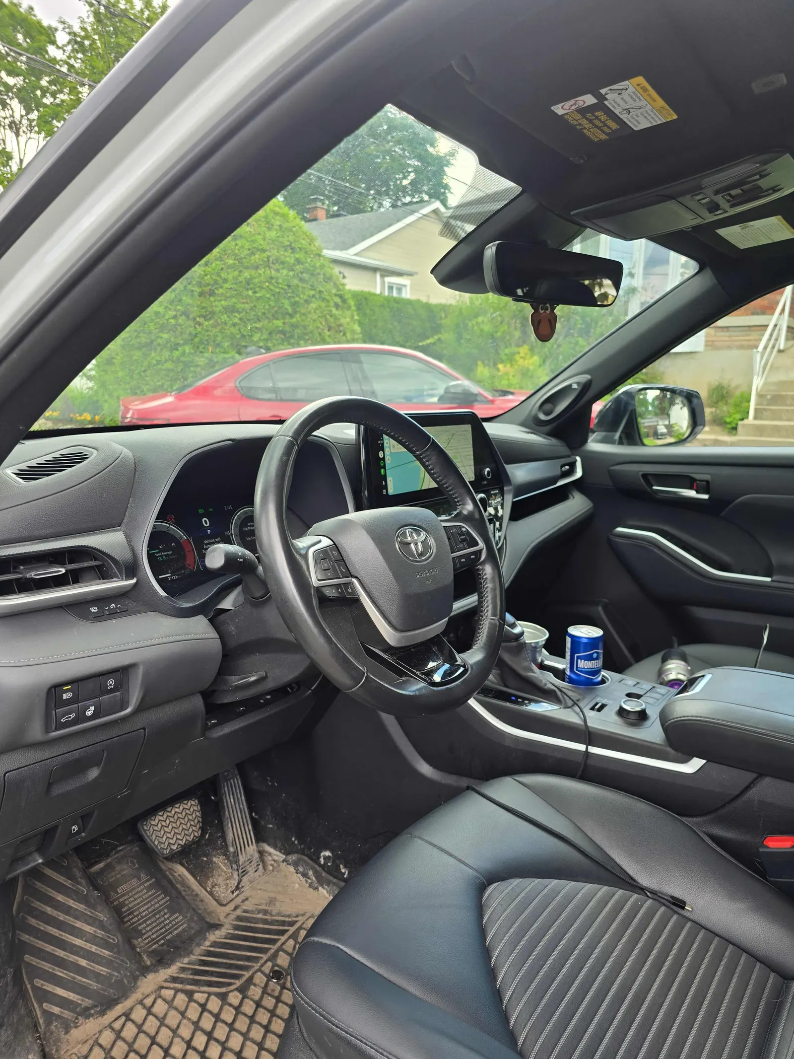 Interior driver side