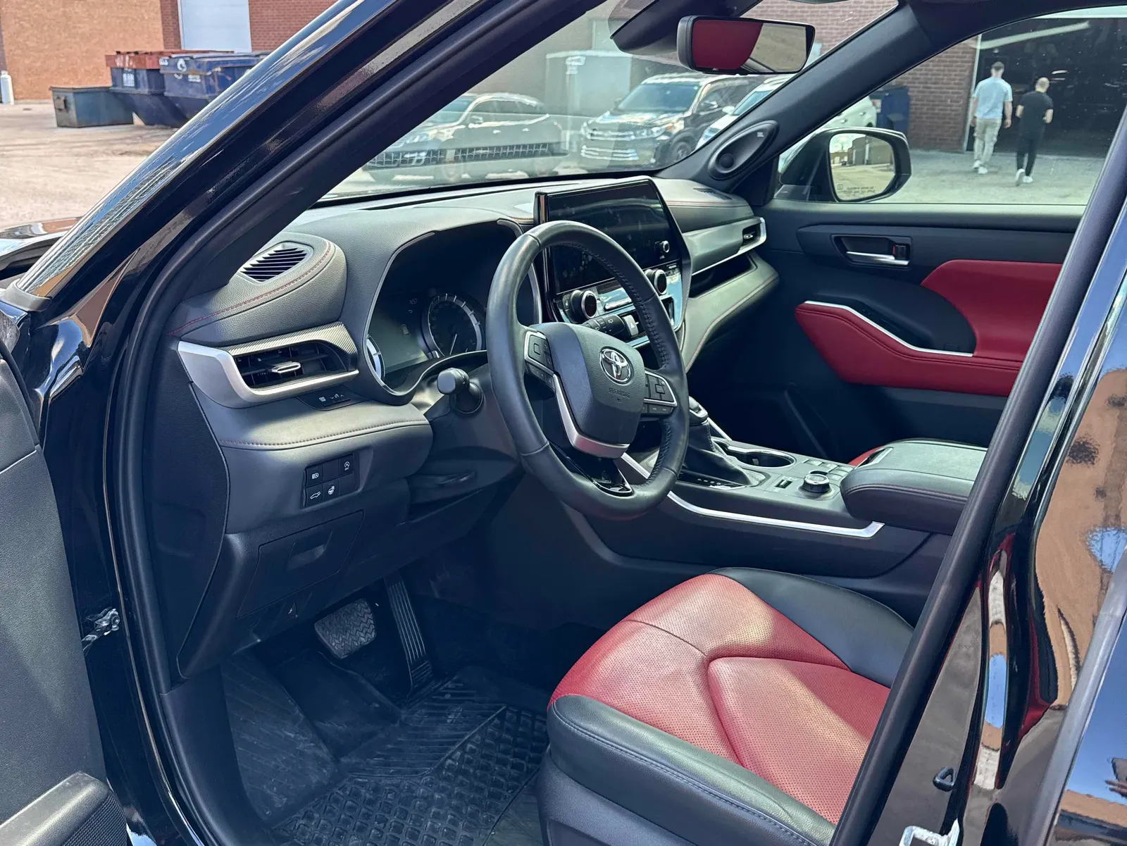 Interior driver side