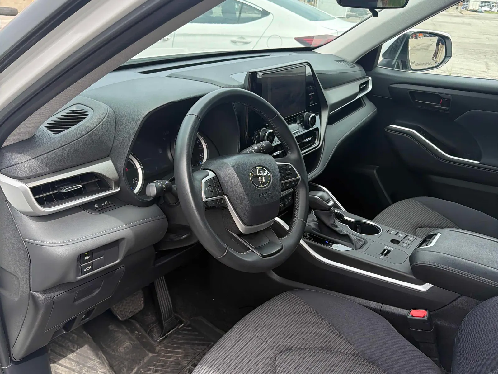 Interior driver side